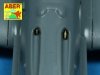 Aber A48 003 Set of 4 barrels tips for German 7,92 mm MG 17 aircraft machine guns (1:48)